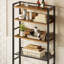 Calirose 23.6" W x 68 "H x 9.4" D Over The Toilet Storage with 4-tier shelf & 4 hooks-762726639
