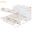 Lit escamotable avec grand tiroir, ports USB et prises USB-1288383799-1288383793