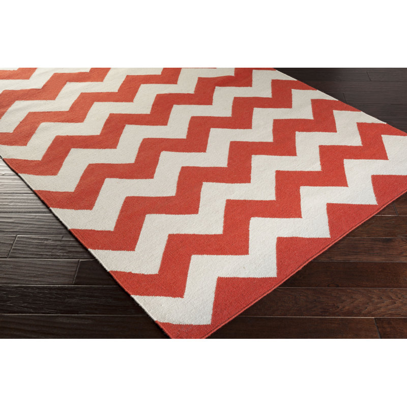 Bangor Wool Chevron Indoor Rug, Rectangle 8' x 10'