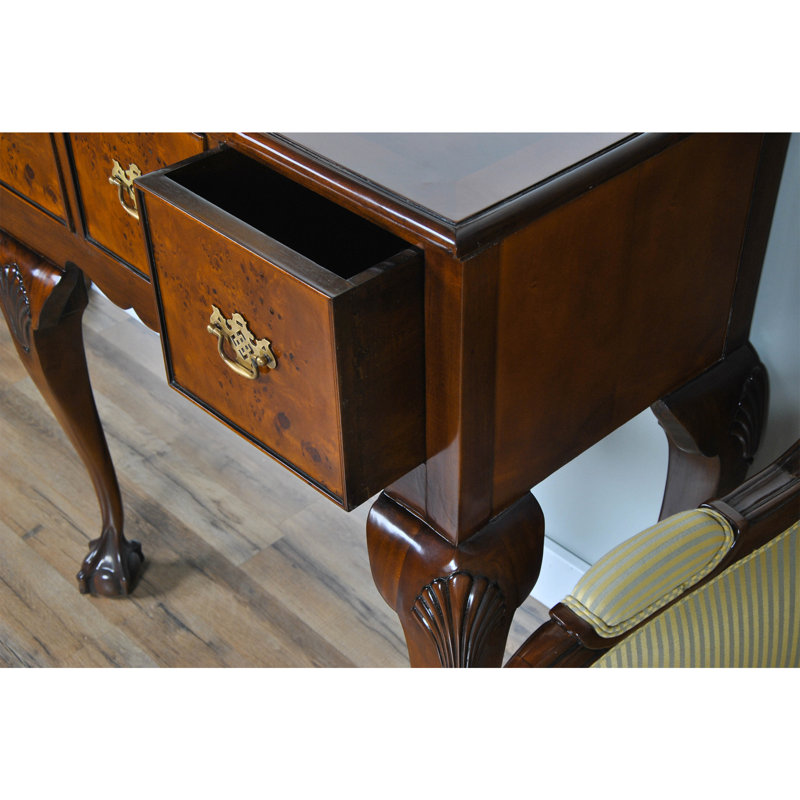 Table de buffet en bois d’acajou de 5 tiroirs de largeur 59" Painesville