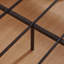 Structure de lit double extra longue avec fonction de rangement avec tête de lit, intégrée avec fonction de station de charge, conception de lignes courbes ondulées, fonctionnement silencieux, support en métal