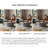 Round stone slab coffee table set-435857903