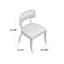 Chaises de salle à manger rembourrées Marie-113397434