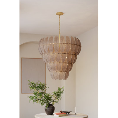 Luminaire suspendu 15 lumières 32,75 po Marclaire