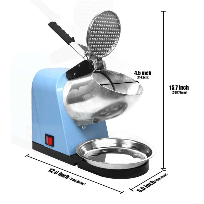 Machine à raser en acier inoxydable 110V, Bleu