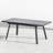 Calliana Rectangular Metal Extendable Outdoor Dining Table , 74.8'' in. W 36'' in. D