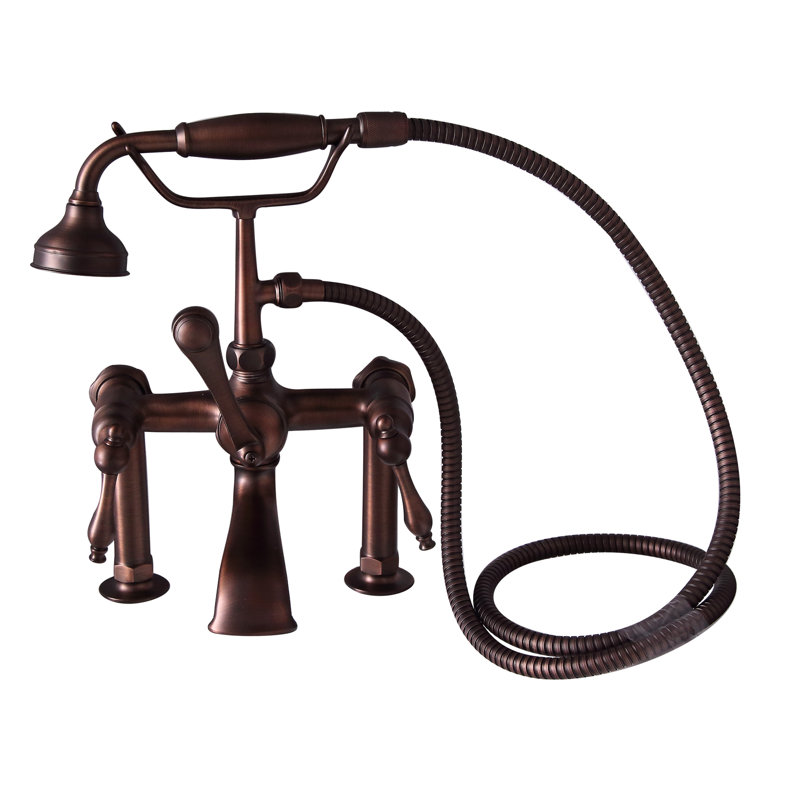 72'' x 30'' Soaking Cast Iron Bathtub, Oil Rubbed Bronzed