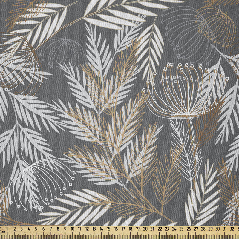 Tissu rétro Ambesonne par The Yard, l 36 po x L 108 po