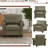 Carowyn Faux Leather Armchair-1006408017