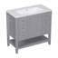 Meuble-lavabo simple avec comptoir Shelise 36-826665228