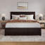 Lit plateforme en bois massif Amison avec pied de lit et gigogne assortis-1508125130-1566486106