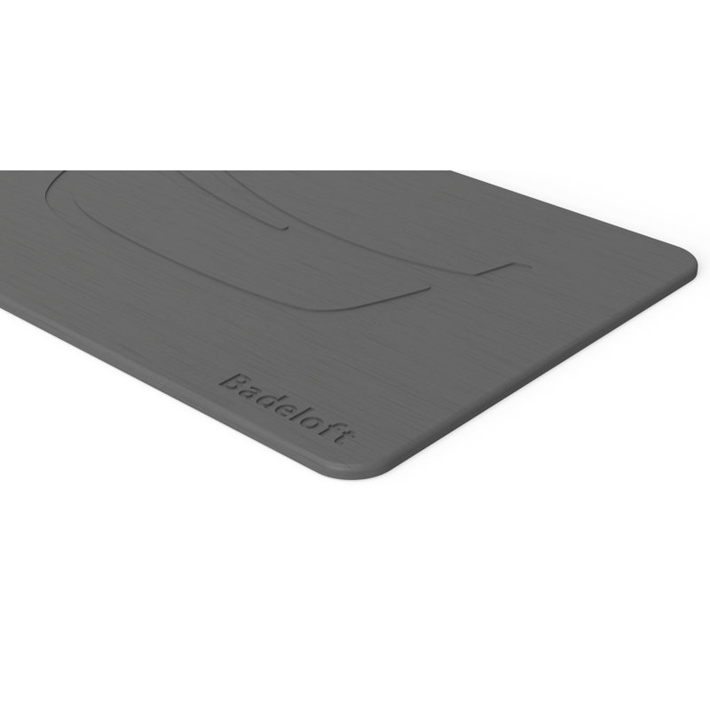 Stone Bathtub Mat, Gray