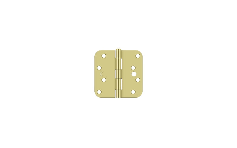 Steel Butt Bearing Hinge, Bright Brass