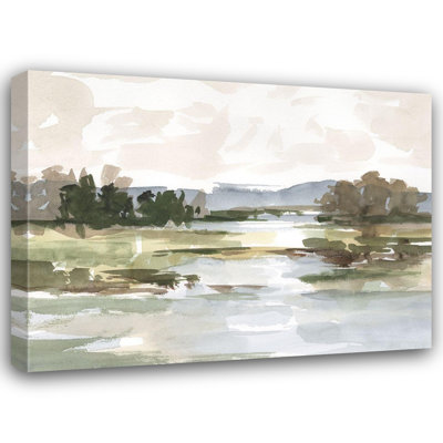  Harper, Ethan Gallery Wrapped Canvas Art Titled: Autumn Stream II