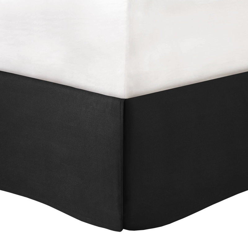 Ensemble d'édredon pour lit simple et de draps 7 pièces bleu sarcelle / noir - microfibre lavable à la machine