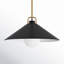 Luminaire suspendu conique à 1 lumière Zoë-1140681382