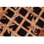 Tapis noir / brun clair en laine noué à la main 6 pi x 8 pi 4 po Madelane