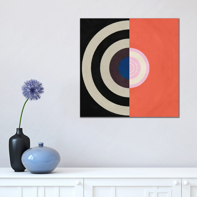 Modern Art- Inner Vortex Tunnel - Wrapped Canvas Print, 45.72 cm H x 45.72 cm W x 1.91 cm D