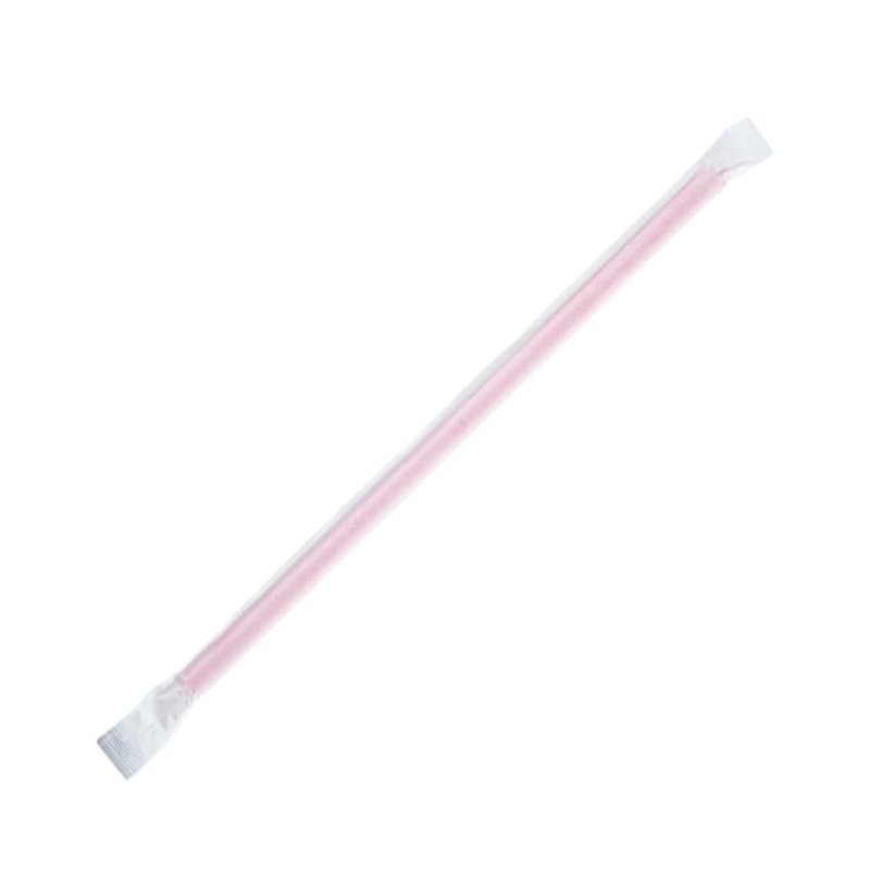 EcoQuality 9 x 0,31 pouces pailles Smoothies emballées individuellement (2500)