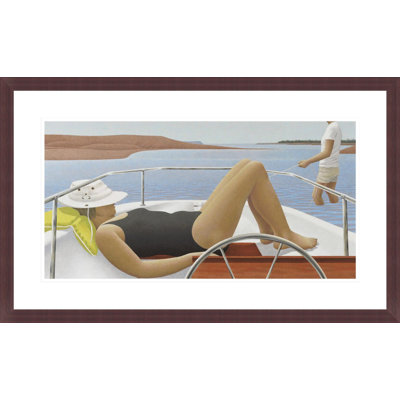 « Low Tide » d'Alex Colville - Reproduction giclée encadrée