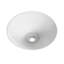 Lavabo vasque en céramique 16,7 po Topcraft