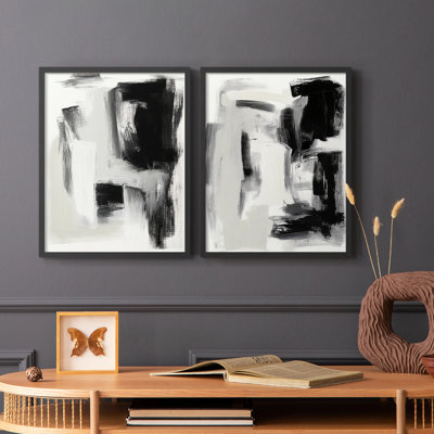 Série ABSTRACT DCCLxx - reproduction encadrée de qualité supérieure - prête à être accrochée - aucun clou requis - aucun clou requis