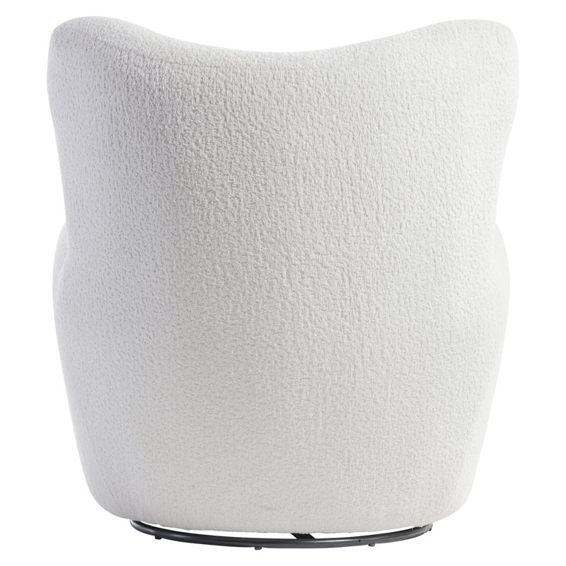 Silvi Swivel Balloon Chair, White