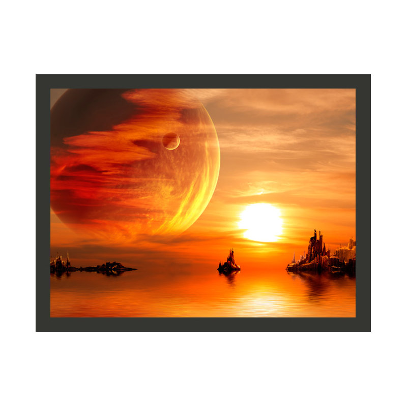 Fantasy Sunset 3.09m x 400cm Wallpaper, 200 cm L x 154 cm W