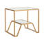 Metal Designs Byron Rectangular End Table-58143565