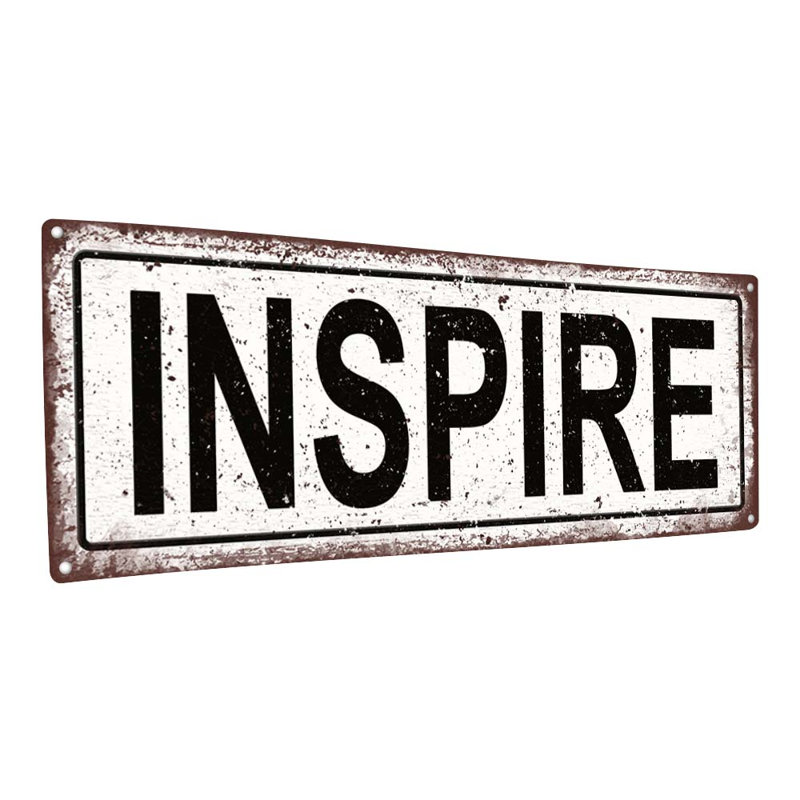 " Inspire " Print, 4.25" H x 11.5" W