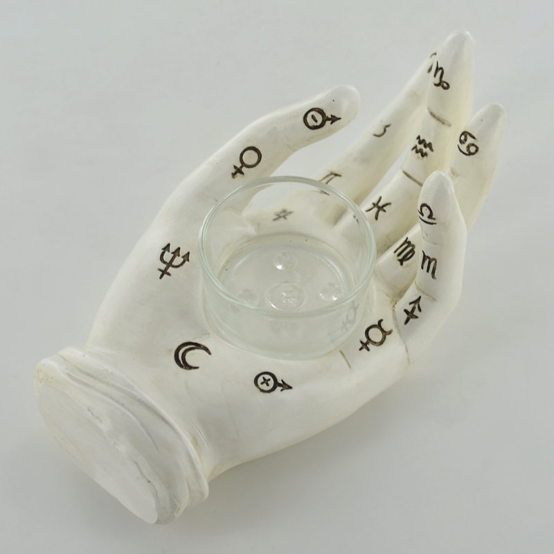 Gregg Resin Tabletop Tealight Holder