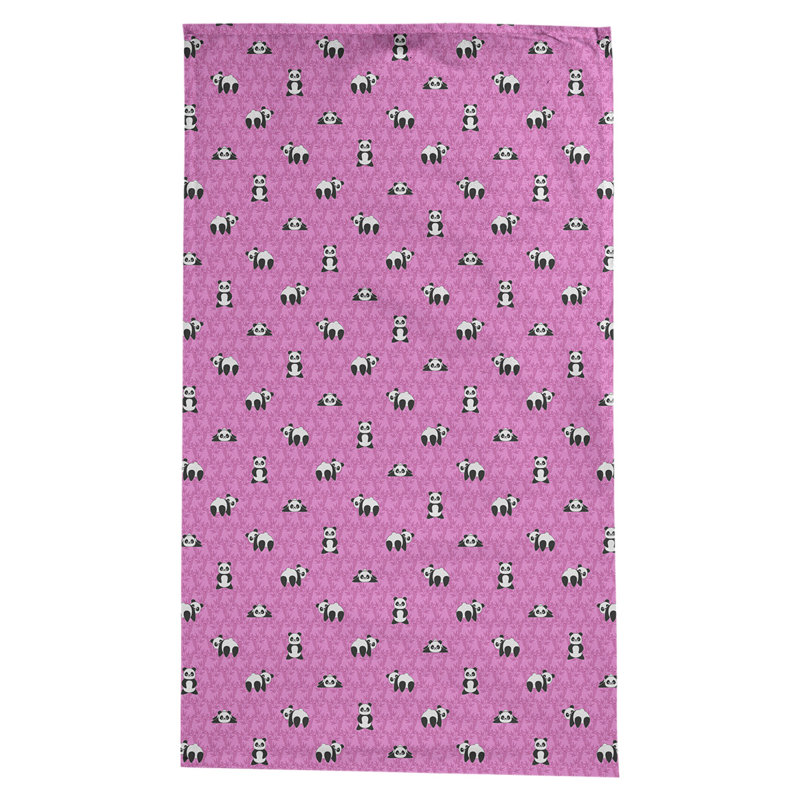 Avicia Panda Tablecloth, Pink