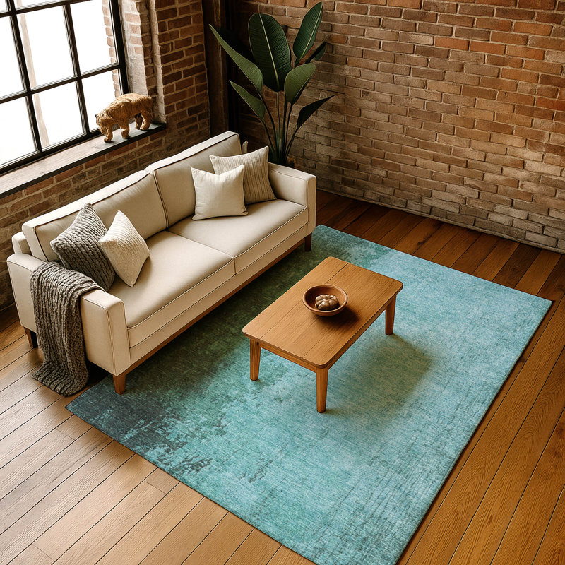 Premium Machine Washable Jakiyra AMF1904 Modern Rug, Rectangle 3' x 5'