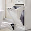 Armoire pour panier à linge inclinable avec tiroir Ahart-121671685-112121240