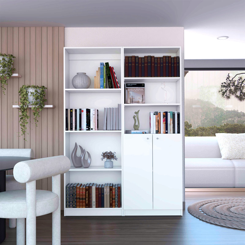 Cesena Bookcase, White