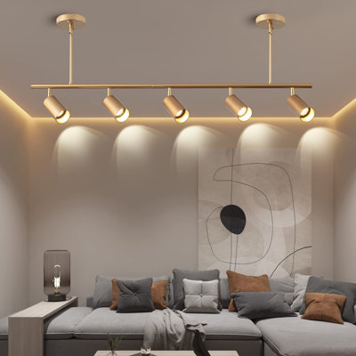 5-Light LED Track Lighting Kit