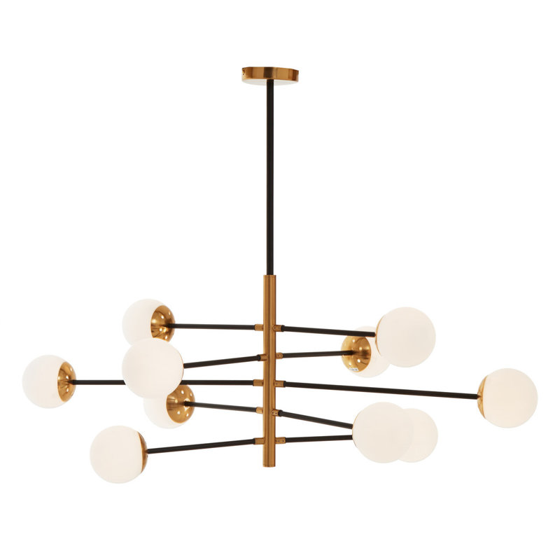 Ahkeem 10 - Light Gold Sputnik Pendant