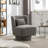 Ollia Upholstered Swivel Slipper Chair-644262622