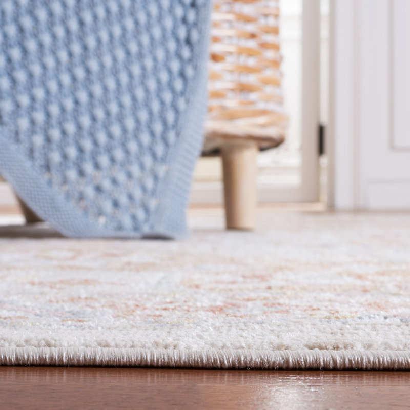 Tapis oriental beige / rouille Helfrich, Rectangle 8 pi x 10 pi