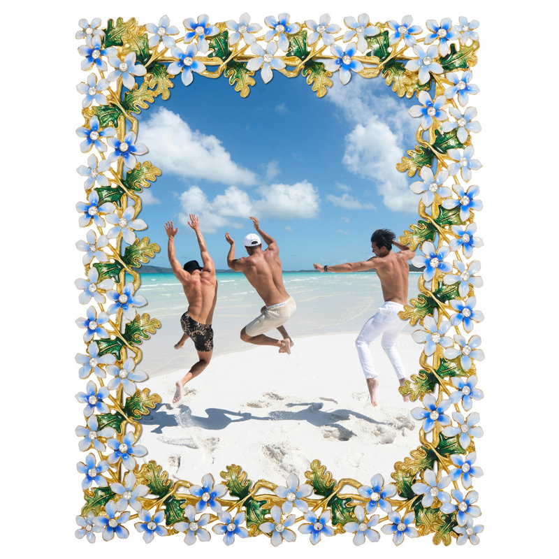 Daphne Metal Picture Frame, 5" W x 7" H