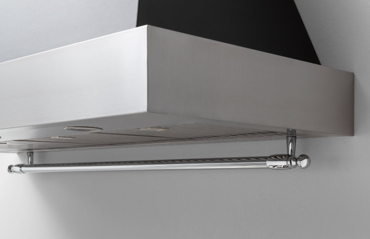 Bertazzoni Wall Range Hood, Black