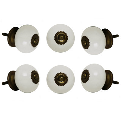 Tomato Oversized 1.6" Diameter Round Knob Multipack