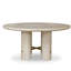 Cadence Round Solid Oak Dining Table-1021313839