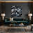 Lyrical Abstraction 45 Black Canvas Wall Art