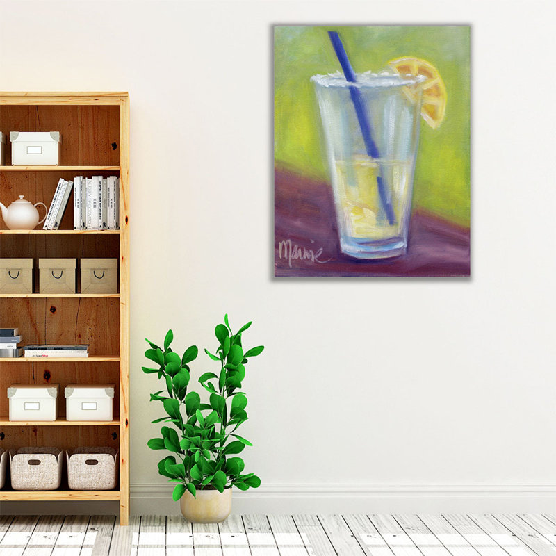 Half Full - Canvas Print Wall Art, 45" H x 36" W