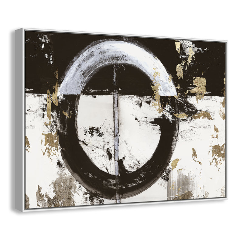 «Evoke I Print» par Tom Reeves, Blanc, H 37,5 po x l 49,5 po