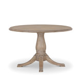 Cotswold Round Dining Table, Whitewash