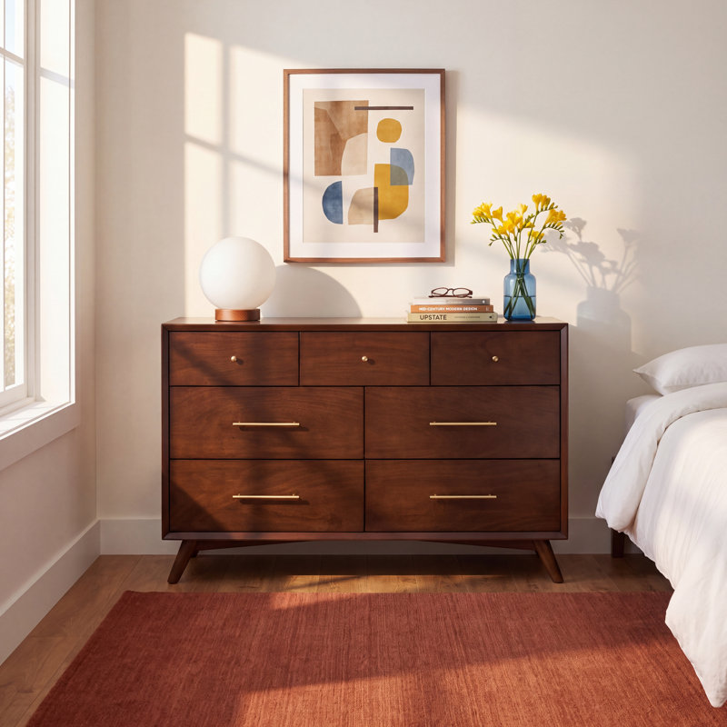 Williams 7-Drawer Dresser, Walnut