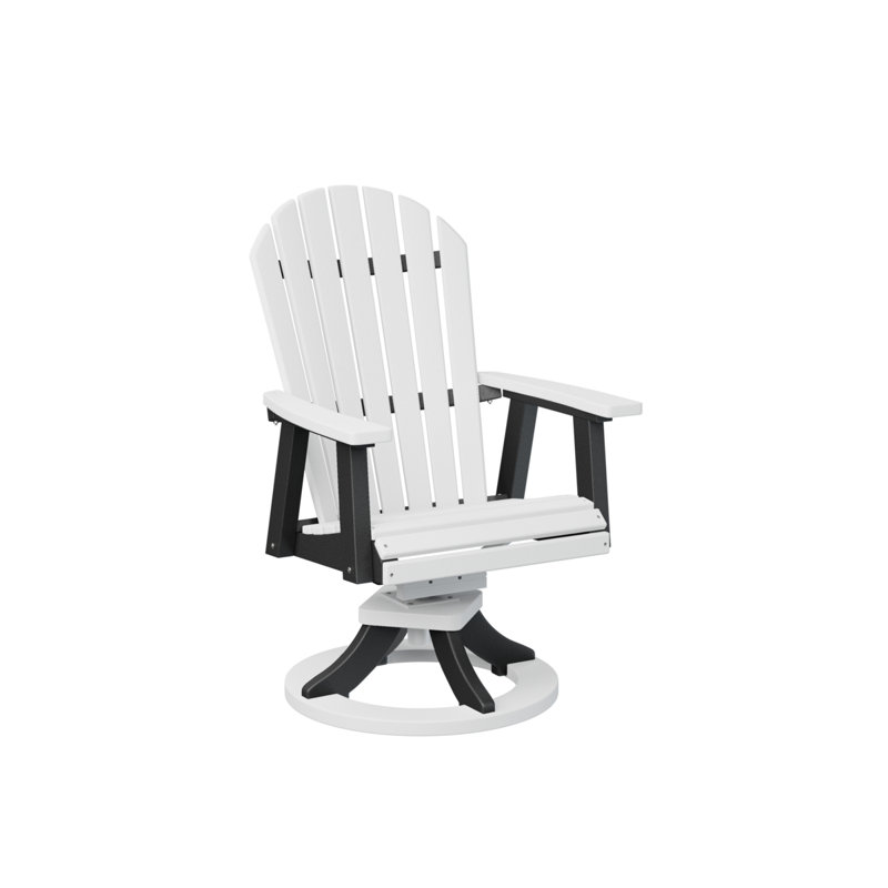 Comfo Back Outdoor Dining Armchair, White/Black