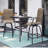 Genisus Square 2 - Person 27.5" Long Dining Set